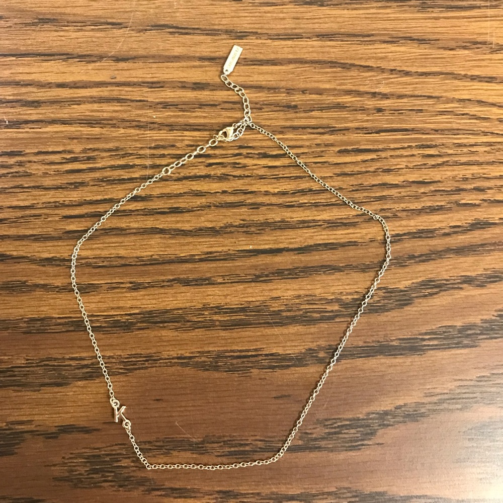 🔴 MOVING SALE🔴 Delicate “K” Initial Necklace